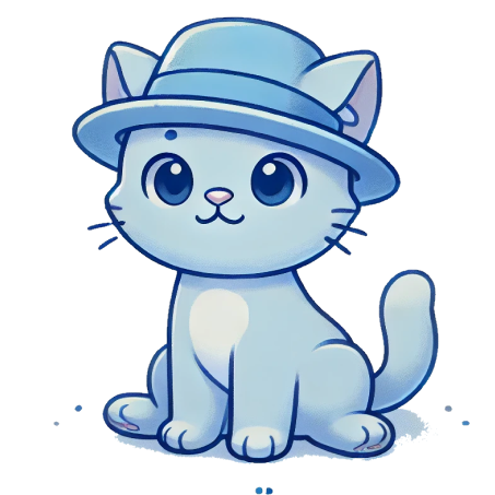 Cat with a hat